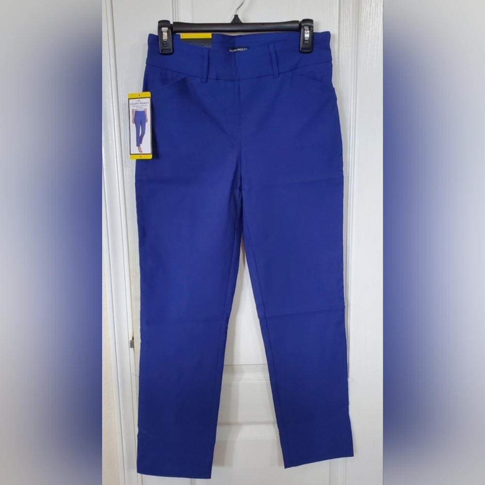 Hilary Radley sz S NWT mazarine blue ladies ankle length slacks.